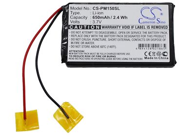 PDA, Pocket PC Battery for Palm M150  M155  Zire 21  Zire 22   650mAh   NEW
