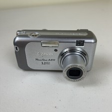 Canon PowerShot A410 3.2MP 3.2x Zoom Digital Camera - Silver - E18 Error