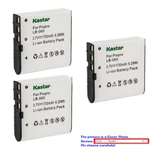 Kastar Replacement Battery Pack for Digipo DXG-535V DXG-556V HD DXG-566V