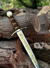 Handmade Merlin Excalibur Sword Cosplay King Arthur, Knight Templar Sword