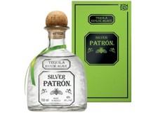 PATRON TEQUILA SILVER , 100% AGAVE ,MEXICAN TEQUILA, PREMIUM TEQUILA