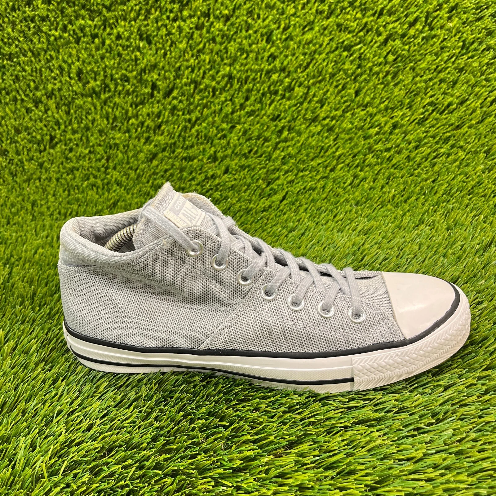 Scarpe da ginnastica Converse CT All Star Madison donna taglia 10 grigio bianco sneakers
