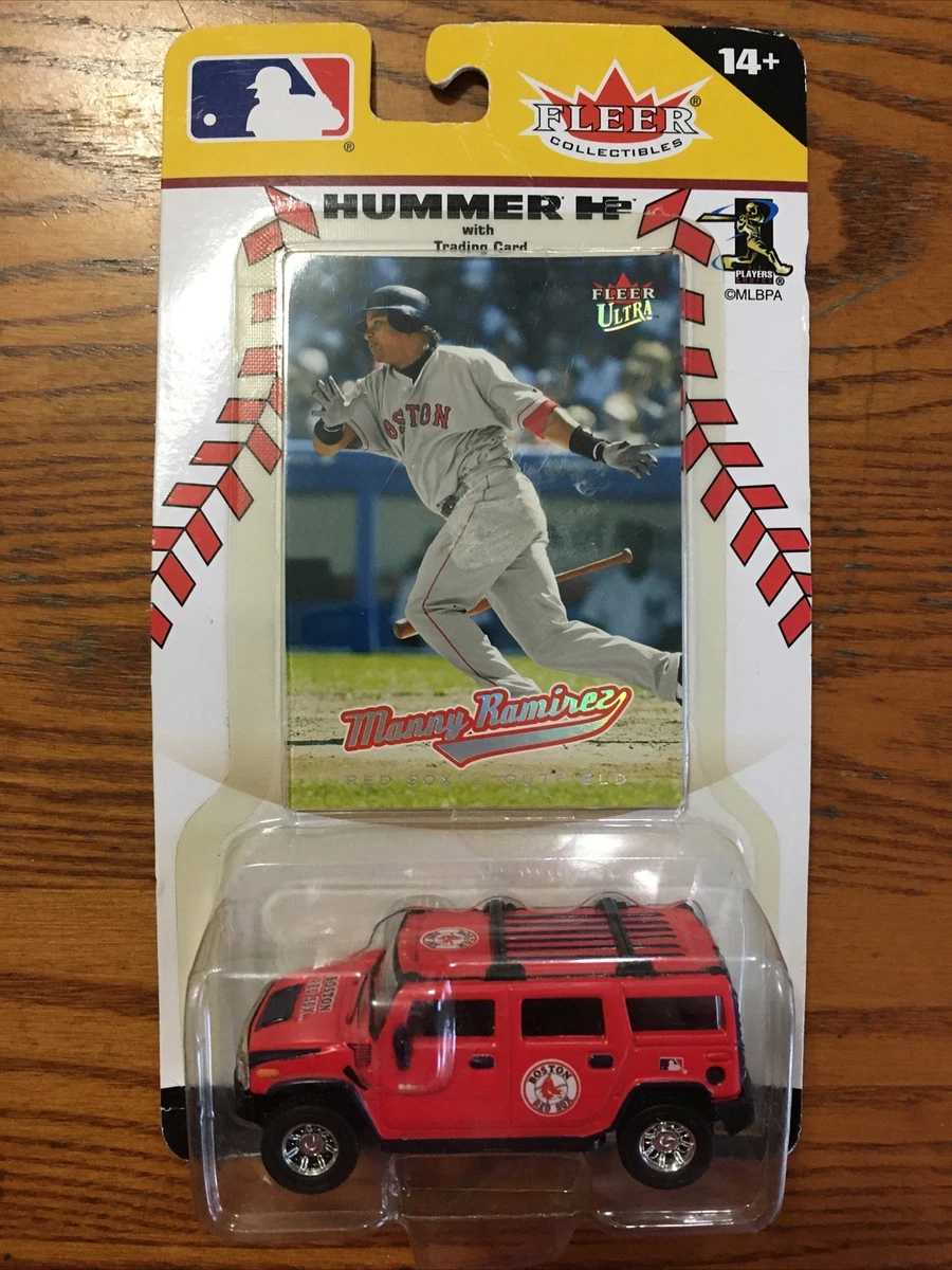 Red Sox Manny Ramirez Hummer Toy Car With Card Fleer 2005 | eBay