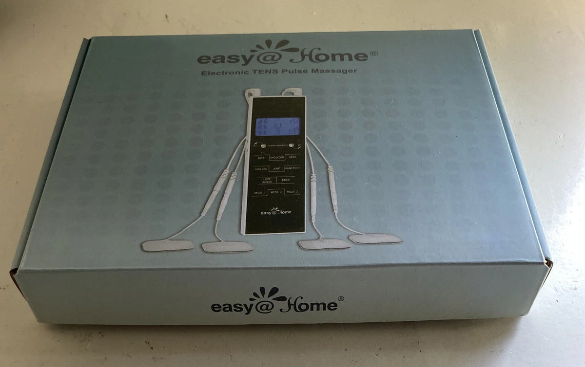 Easy@Home TENS Unit Muscle Stimulator, Electronic Pulse Massage EHE010