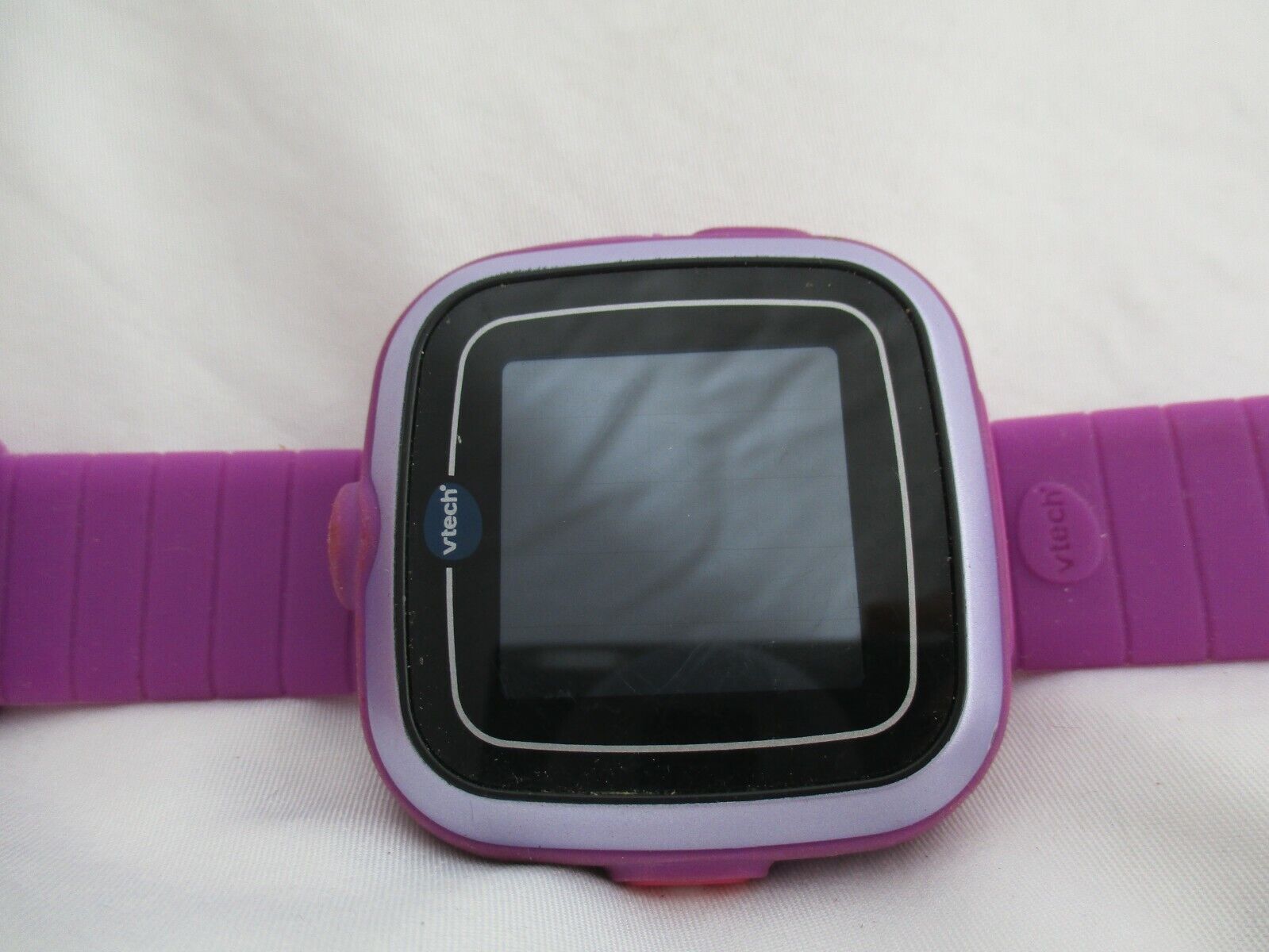 Vtech Women's Digital Purple Buckle Band Watch Sport  *Needs charger*