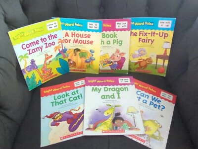 Set of 7 Sight Word Tales Paperback Stories