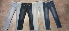 Four Pairs of Girls Size 10 Buffalo David Britton Jeans