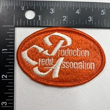 Vintage Farmer Patch PCA PRODUCTION CREDIT ASSOCIATION Brand Advertising 98NW