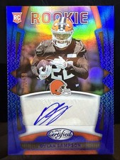 2025 Panini Certified - Rookies Signatures Dylan Sampson - Mirror Blue 6/50