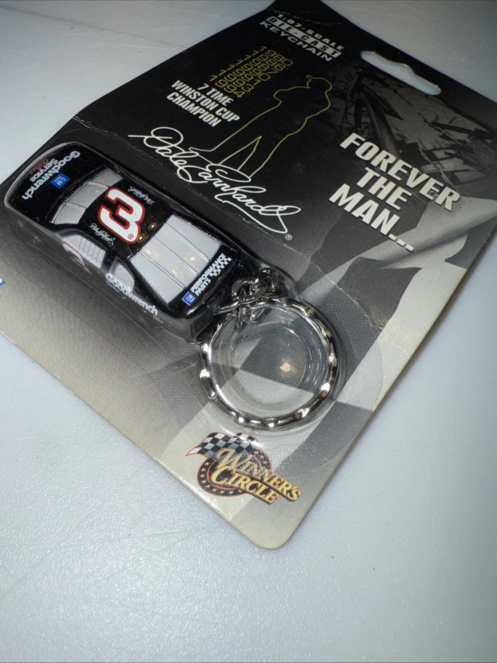 Llavero Winners Circle escala 1:87 diecast #3 coche Dale Earnhardt Foto 3 de 3