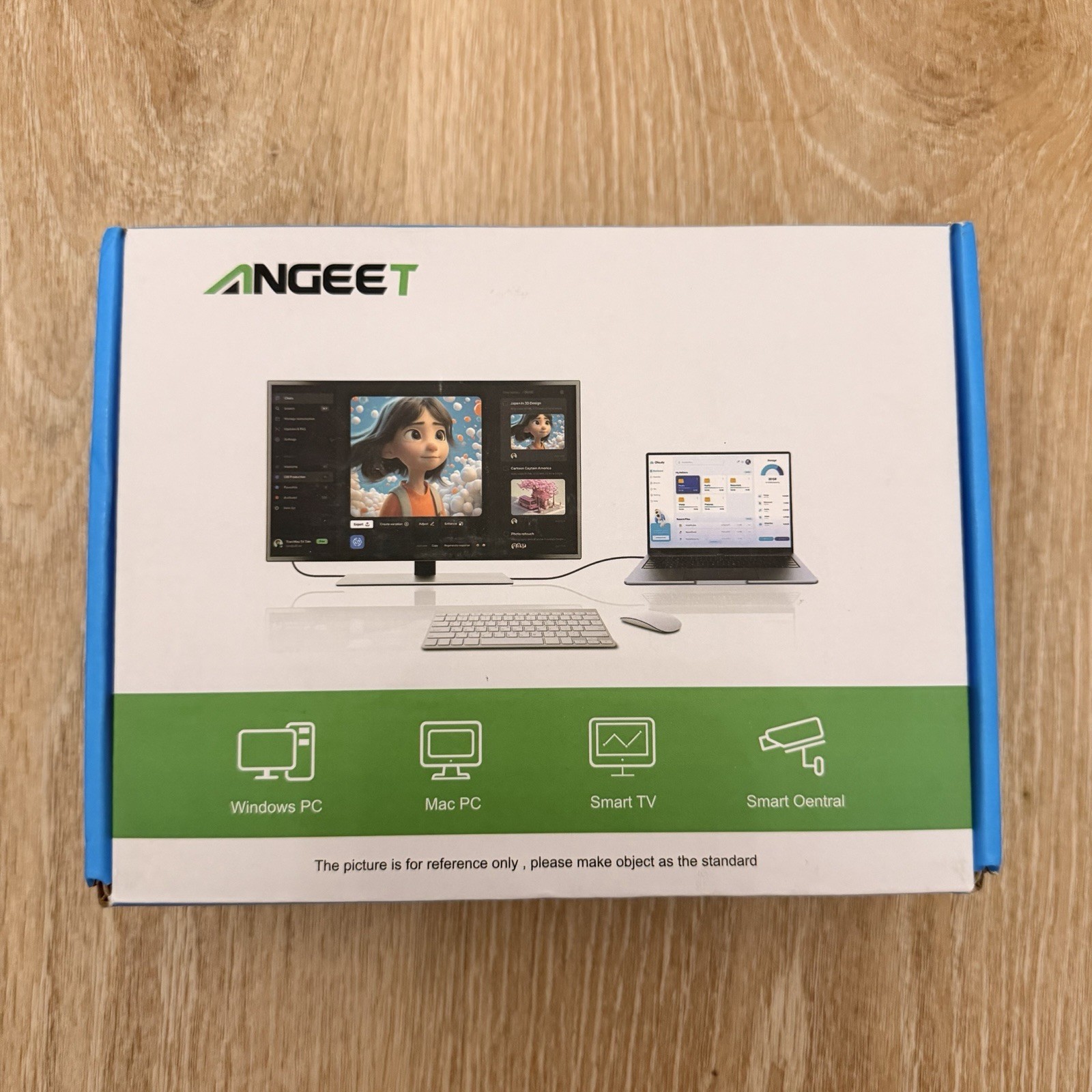 Switch KVM ANGEET 8K 60Hz per 3 Monitor e 2 PC foto 2