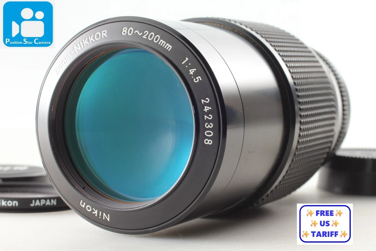 Nikon Zoom-NIKKOR f/4.5 Camera Lenses 80-200mm Focal for sale | eBay