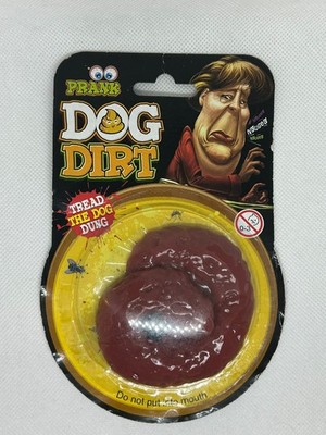 Streich Hund Schmutz gefälschte Kacke Kacke Witz Trick Neuheit lustiges Spielzeug brandneu