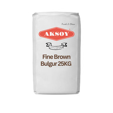 Fine Brown Bulgur Wheat | Premium Quality | Vegan| 1.25KG to 25KG - Aksoy