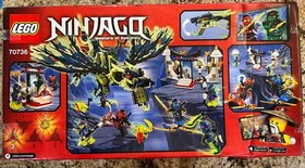 LEGO NINJAGO: Attack of the Morro Dragon (70736) 100% Complete with Manual