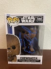 STAR WARS - CHEWBACCA Funko Pop 596 Autographed  By JOONAS SUOTAMO.