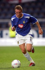 Mathew Taylor of Portsmouth in the Pre Season Friendly match betwe- Old Photo
