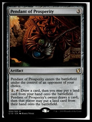 Commander 2019 #56 Pendant of Prosperity
