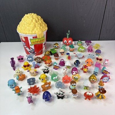 Moshi Monsters Popcorn Tub Konvolut mit über 50+ Sammelfiguren Moshling