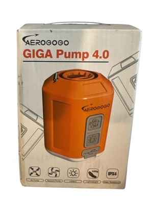 Aerogogo GIGA  4.0 Portable Air Pump 4.2kPa for Inflatables Orange