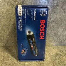 Bosch GO 3.6V Professional Cordless Screwdriver + 8 Pieces Acc Set + Lboxx + USB