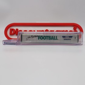 SMS Sega Master System JOE MONTANA FOOTBALL - CGC GRADED 9.9 B+! NEW & Sealed!