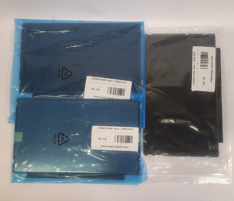 Lot of 3 Dell Chromebook 11 3120 B116XTT01.1 LCD Assemblies - Image 2 of 4