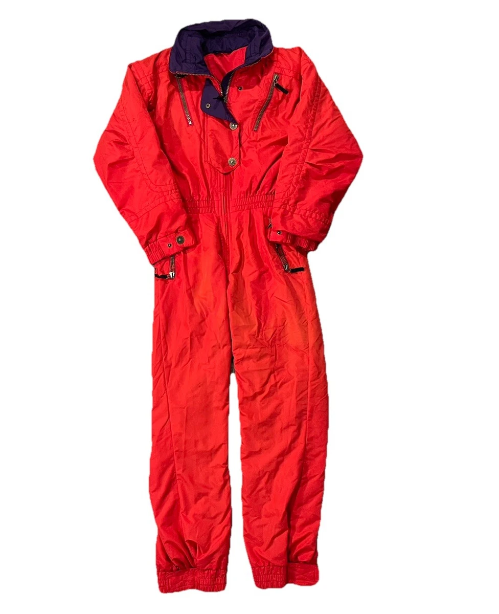 Combinaison De Ski Réversible Obermeyer Vintage Années 90 - Taille 6 Femme - Style Après-ski