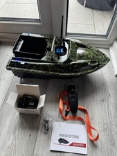 AHWZ Bait Boat - RC for Carp Fishing 500m Remote Control 1.5kg Loading,Green
