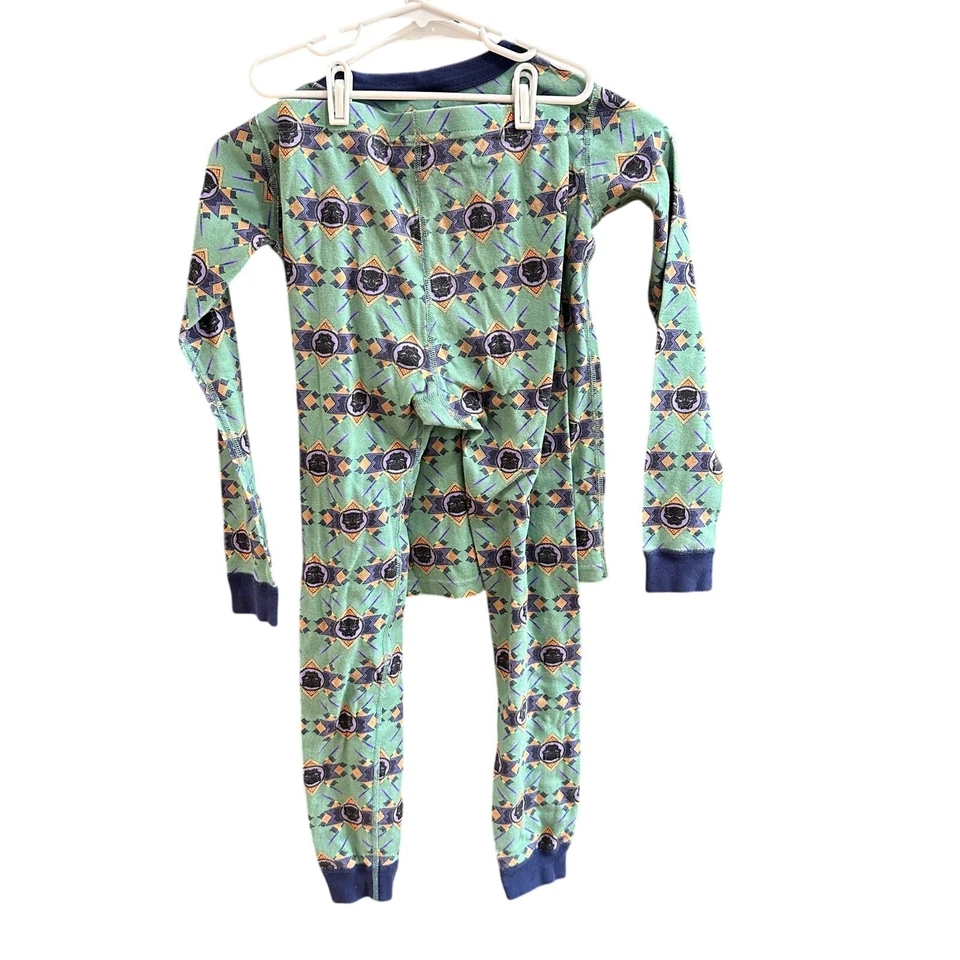 Hanna Andersson Pajamas Marvel Black Panther 100% Organic Cotton Size 140cm 10Y - Image 2 of 4