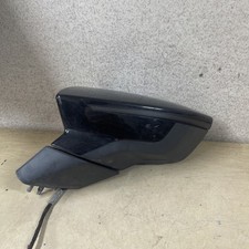 SEAT LEON MK3 2013-2020 WING MIRROR PASSENGER LEFT SIDE IN BLACK 026684