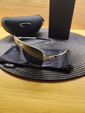 Oakley Deviation Black Metal Frame Prizm Polarized Black Lens New