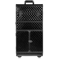SHANY REBEL Series Pro Makeup Artists Rolling Train Case Trolley Case