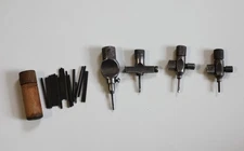 4 Antique Letterpress Lock Quion Key with 20 pins