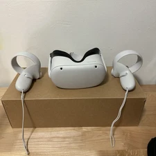Meta Quest 2 128GB VR Headset White, Excellent Condition No charger Included