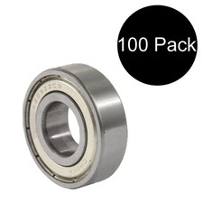 Set of (100)- 6203-2RS C3 Premium Sealed Ball Bearings 17mmx40mmx12mm