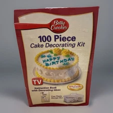 Betty Crocker 100-Piece Cake Decorating Kit Complete 🎂