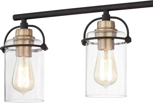 Quoizel EMR8604MBK Four Light Bath Emerson Matte Black - Picture 5 of 6