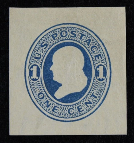 CKStamps: US Cut Square Stamps Collection Scott#U75 Unused H NG