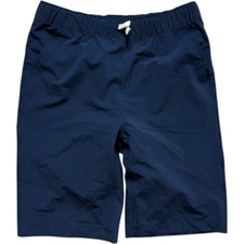 Youth Boys The Childrens Place Navy Drawstring Chino Pull-On Shorts - Sz 16