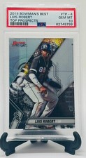 2019 Bowman's Best White Sox - LUIS ROBERT Rookie Baseball Card PSA 10 GEM MINT