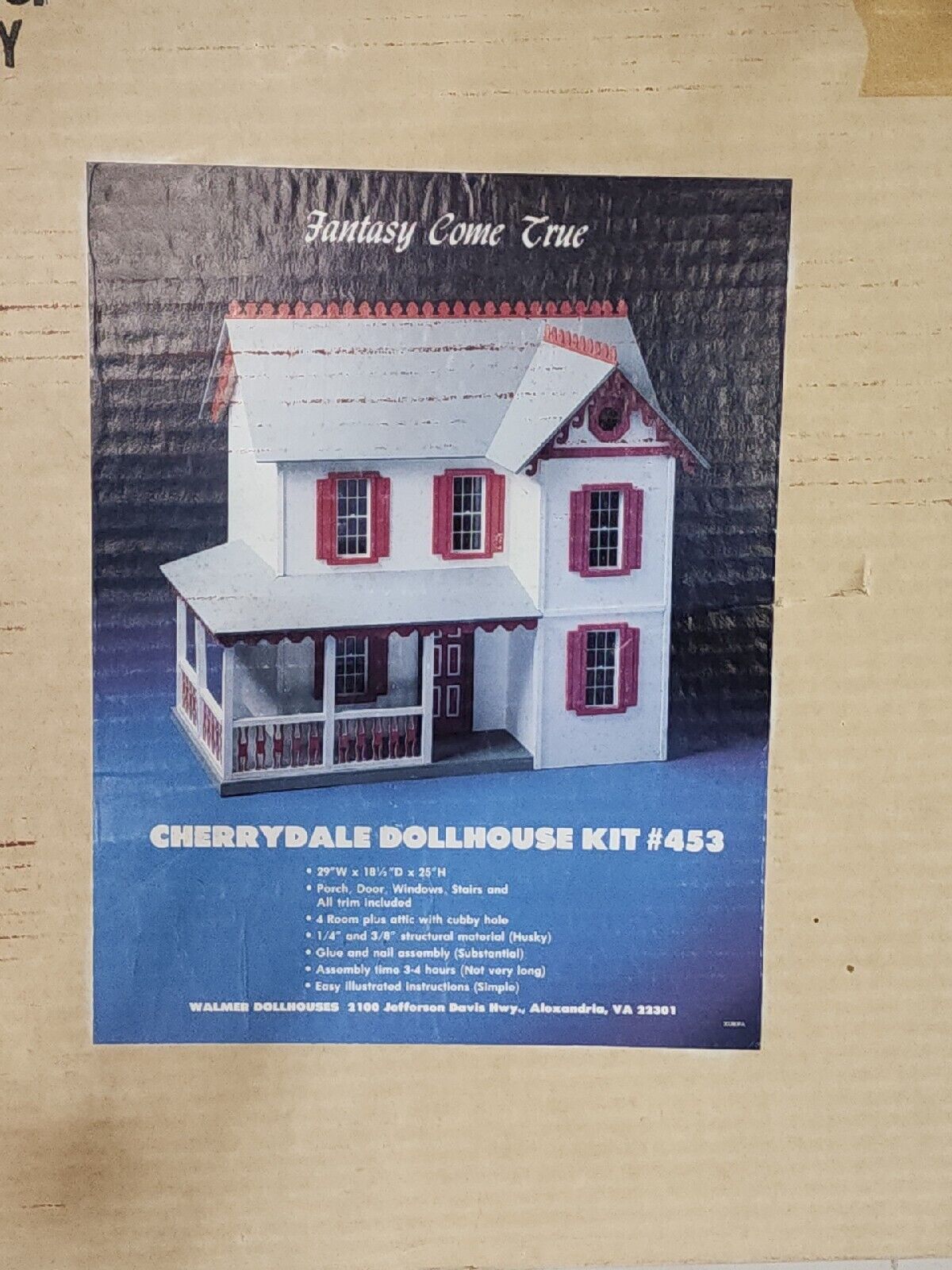 Westdale Milled Dollhouse Kit - $406.80 : Miniature Dollhouses & Doll House  Supplies