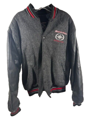 Yamaha Genuine Royal Star Motorcycle Letterman Style Jacket Mens
