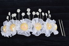 Bridal head hoop Headband Hair Band Comb Hairband Headwear crystal pearl floral