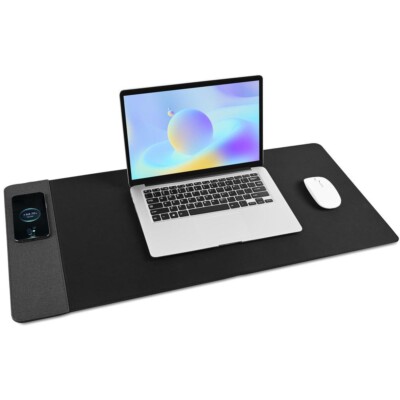 15 W Wireless Schnell Laden Mousepad Laptop Tastatur Pad/Matte für Spiele/Schreibtisch