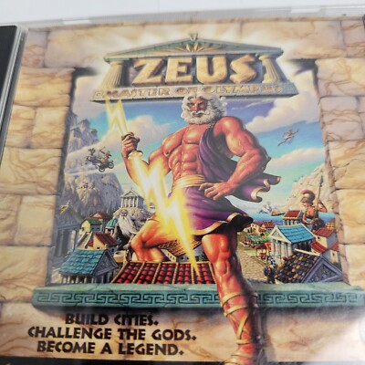 Vintage Zeus: Master of Olympus (PC, 2000) 3348542147683| eBay
