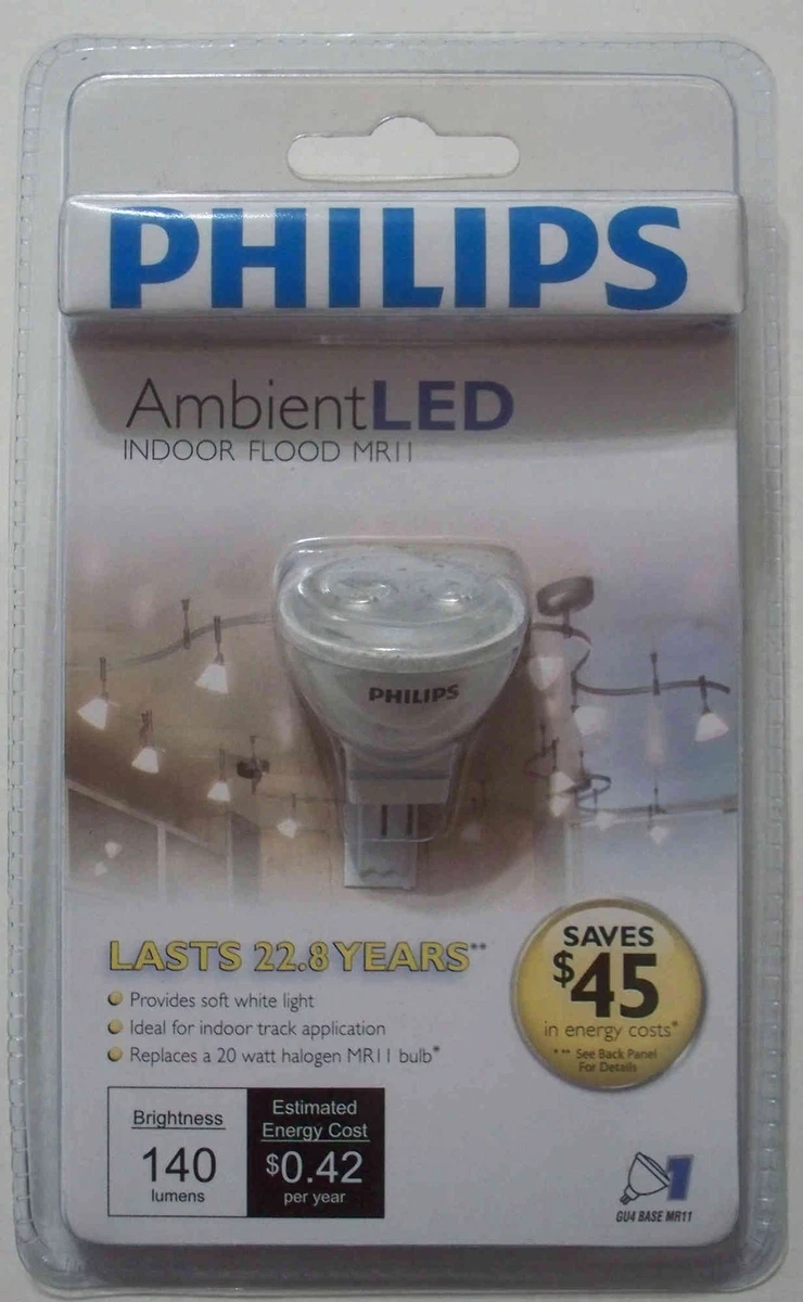 Philips Ambient LED Indoor Flood Low Volt 20W/3.5W MR11 GU4 Lamp Light-Combo | eBay