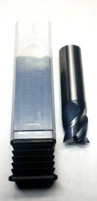 1'' Carbide End Mill 4 Flute nACo Coated Variable CNC Endmill Cutting Tools