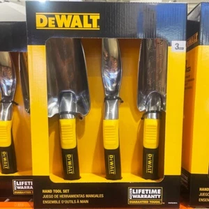 Dewalt Garden Hand Tool 3-piece Set Aluminum