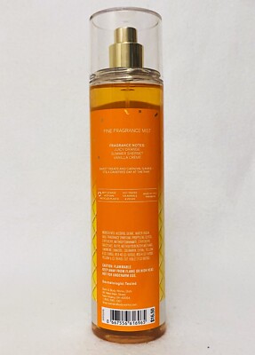 4 Bath & Body Works ORANGE VANILLA TWIST Fine Fragrance Mist Body